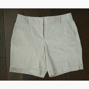 LOFT Women's White Shorts